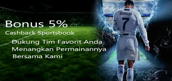 Cashback Kekalahan Sportsbook Harian 5%